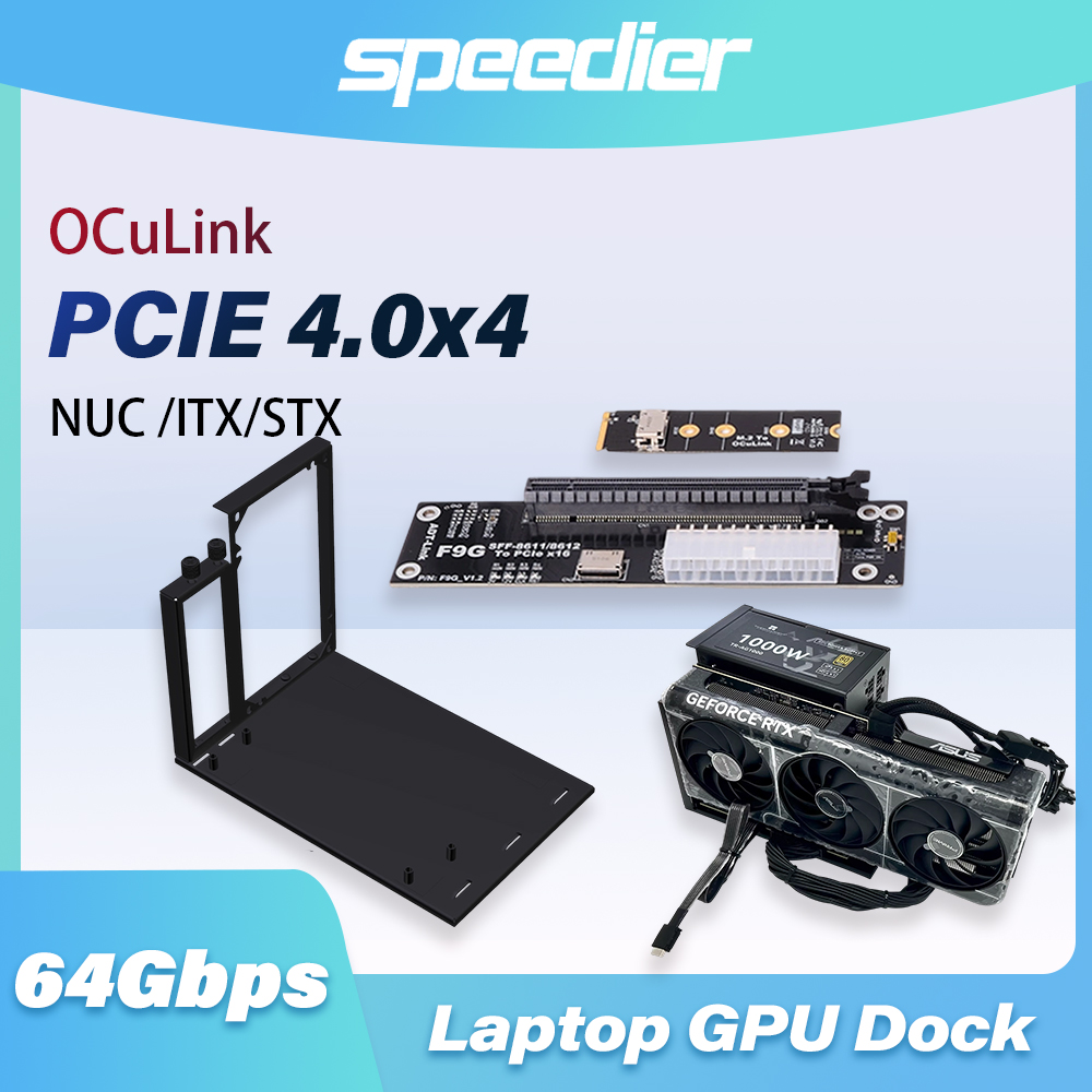Oculink Egpu Mini Pc - Adaptador EGPU F9G 64Gbps OcuLink para