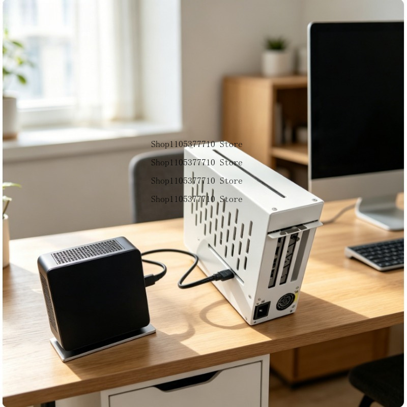 Oculink Egpu Mini Pc - Dock EGPU Tudo-em-Um, Caixa Externa para