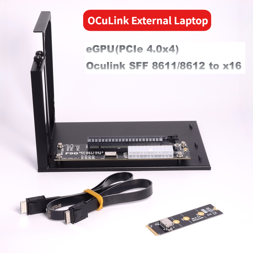 Oculink Egpu Mini Pc - Placa Gráfica Externa F9G-BK7 PCIe 4.0