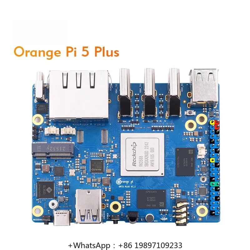 Rockchip Rk3588 Development Board - Placa de Desenvolvimento OrangePi 5 PLUS