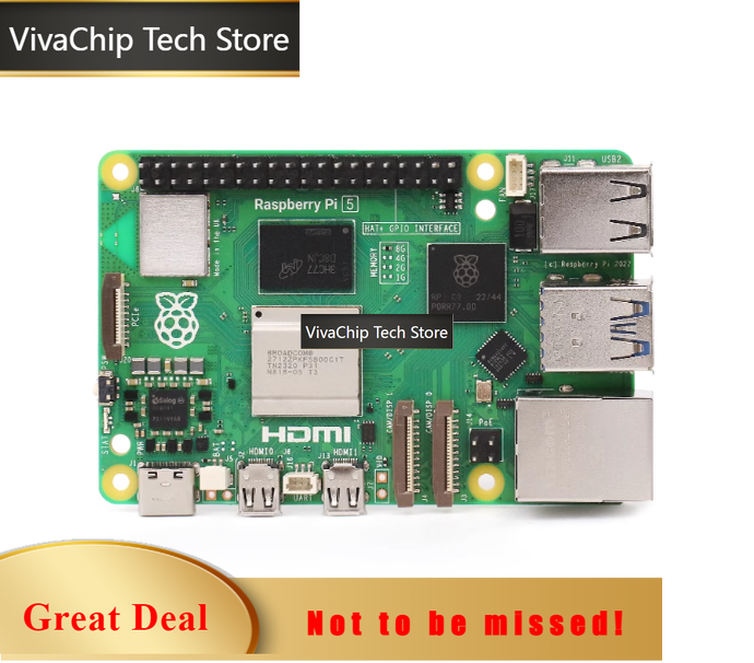 Raspberry Pi 5 8Gb Board - Placa de Desenvolvimento VivaCTRaspberry Pi 5ª