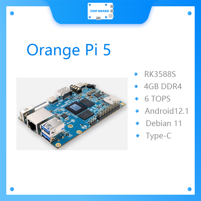 Rockchip Rk3588 Development Board - Orange pi 5 4gb rk3588s, módulo