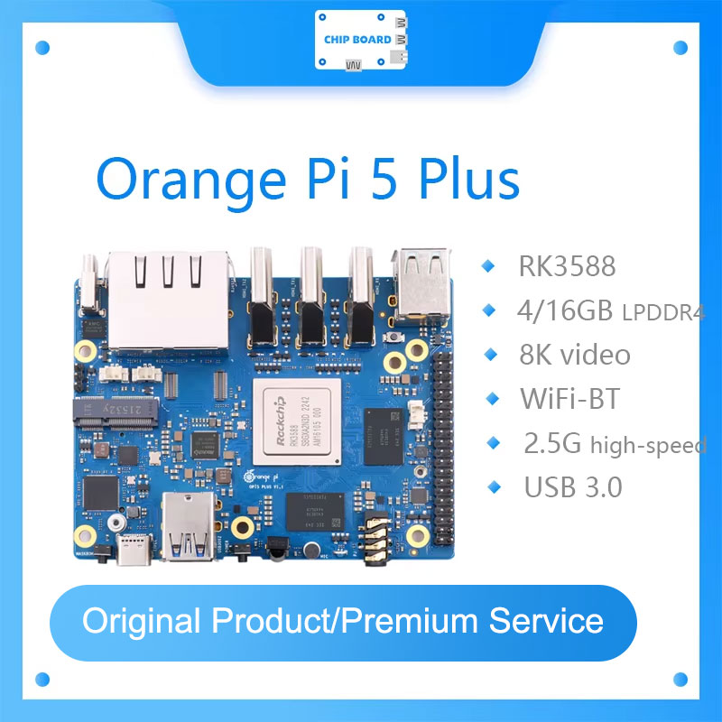 Rockchip Rk3588 Development Board - Laranja Pi 5 Plus Computador de
