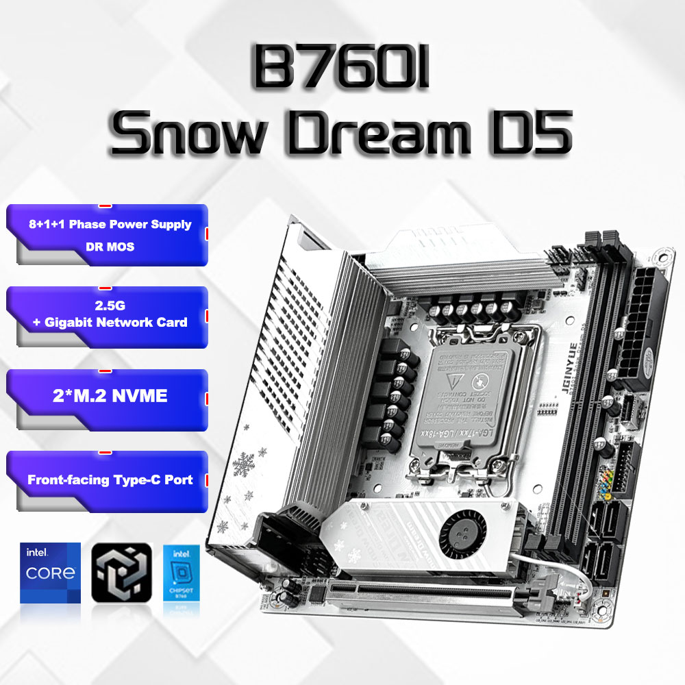 Lga1700 Itx Motherboard Ddr5 - B760i argb wifi ddr5 placa-mãe mini