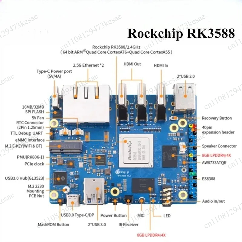 Orange Pi 5 Plus RK3588 SBC 16 - Orange Pi 5 Plus 16Gb avaliação e preço