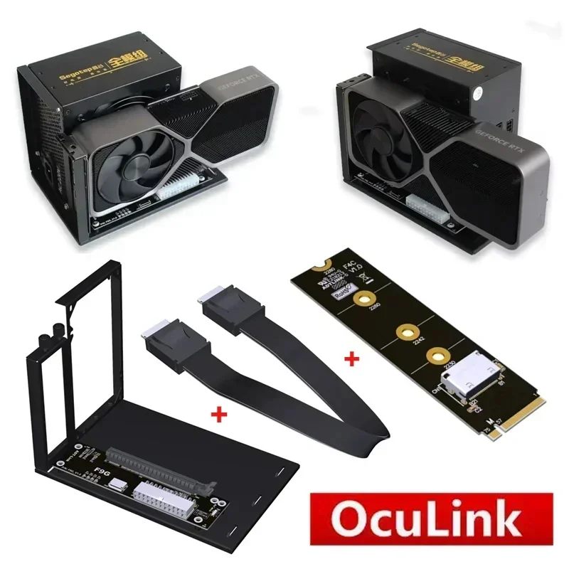 Adaptador EGPU F9G 64Gbps OcuL - Oculink Egpu Mini Pc avaliação e preço