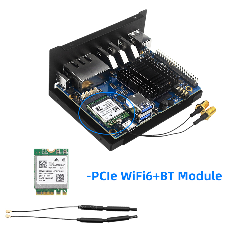 Caixa de metal laranja Pi 5 Pl - Orange Pi 5 Plus 16Gb avaliação e preço