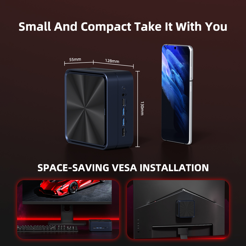 Mini PC AMD Ryzen 7 7735HS 784 - Amd Ryzen 7 7840Hs Mini Pc avaliação e preço