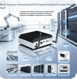 Mini PC Industrial - Quad-Core - Fanless Industrial Pc Rs485 Core I7 avaliação e preço
