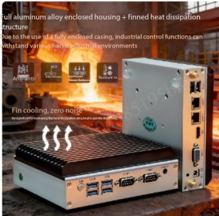 Mini PC Industrial - Quad-Core - Fanless Industrial Pc Rs485 Core I7 avaliação e preço