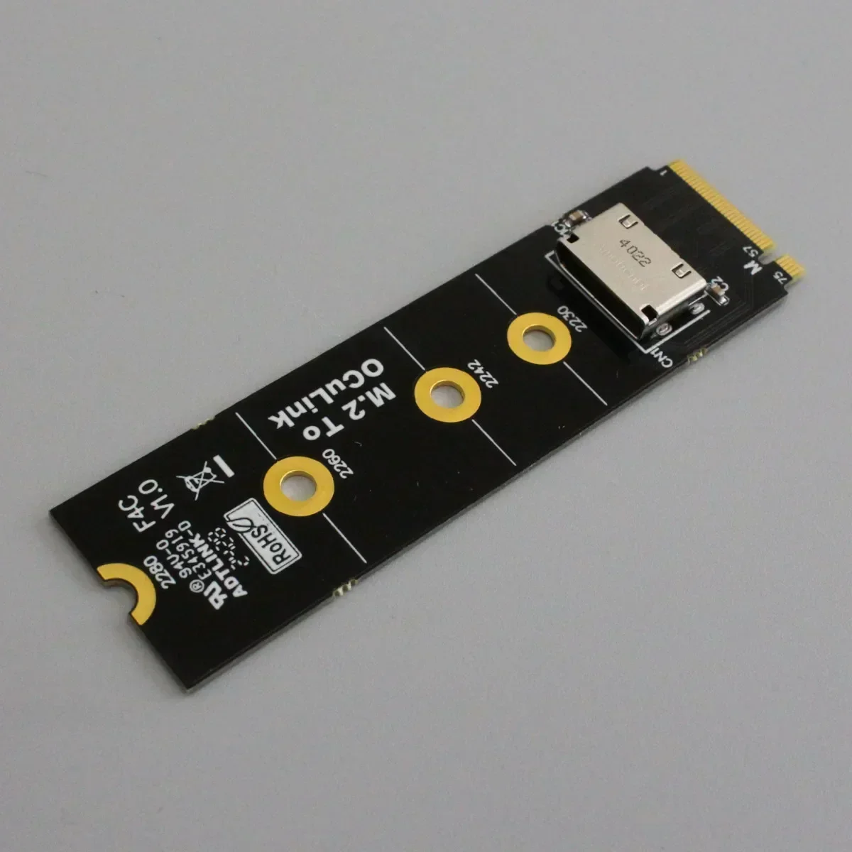 ADT PCIe 4.0 64 Gbps OcuLink P - Oculink Egpu Mini Pc avaliação e preço