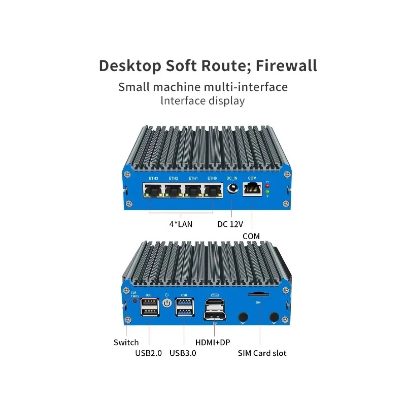 2026 Hot Selling N100 Soft Rou - Pfsense Firewall Router 2.5G 4 I226 avaliação e preço