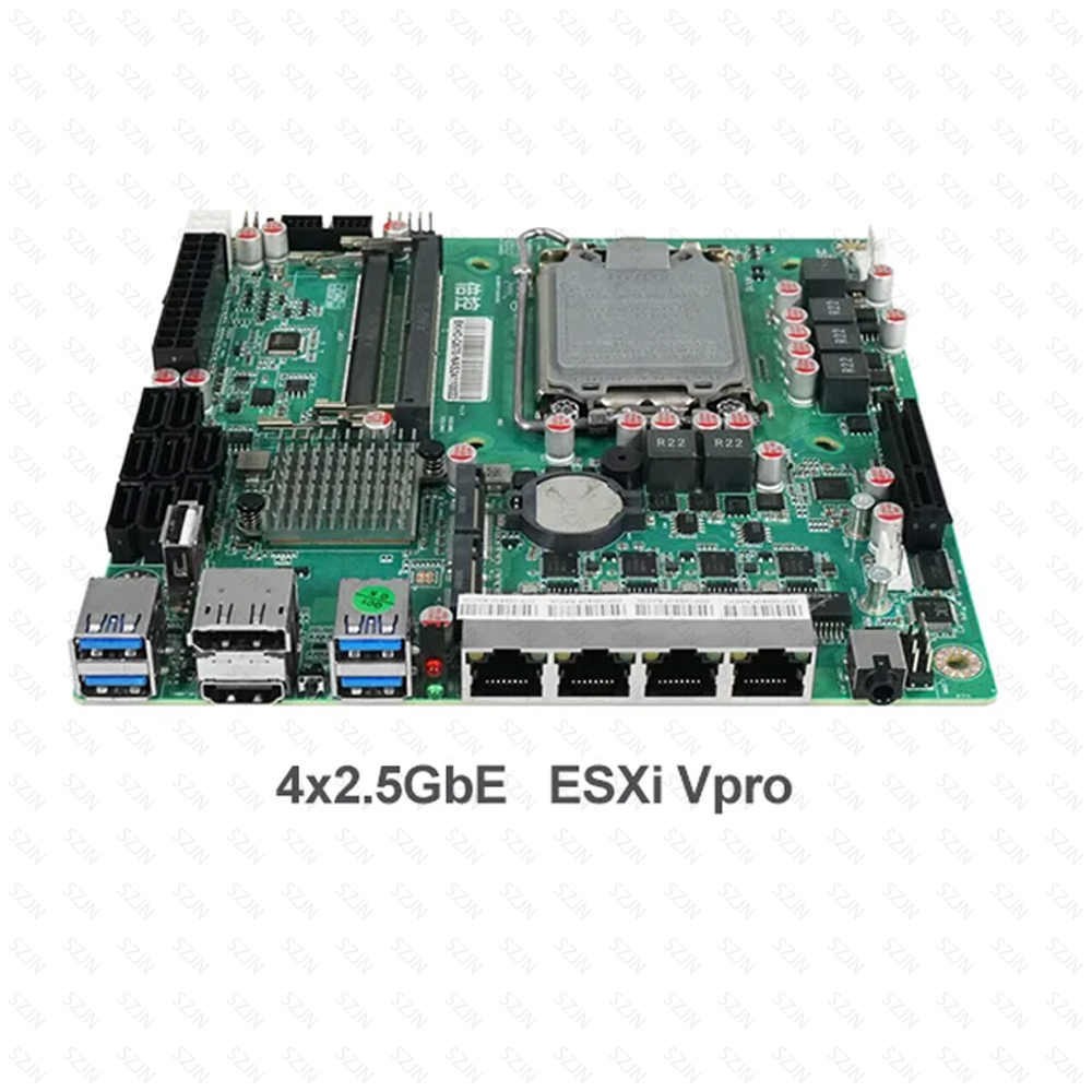 Conjunto NAS Q670 MINI ITX Pla - Lga1700 Itx Motherboard Ddr5 avaliação e preço