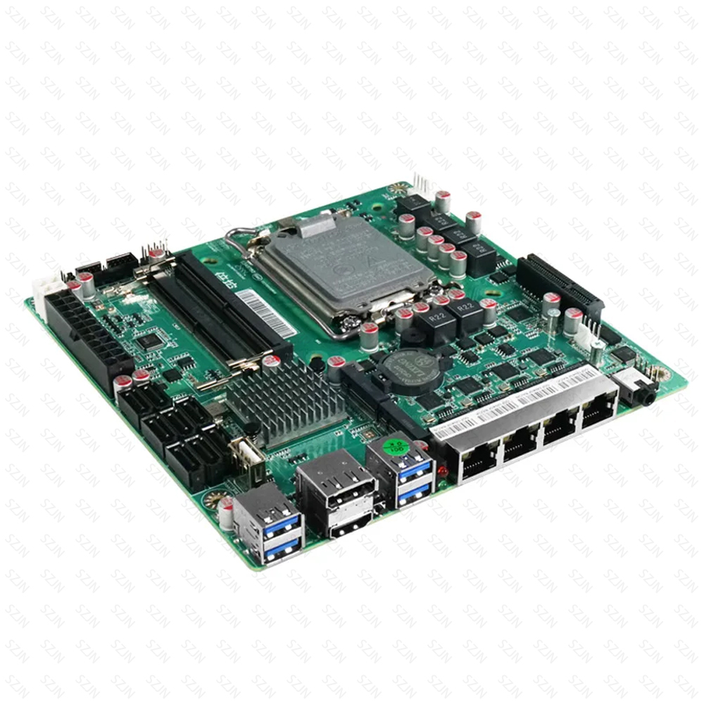 Conjunto NAS Q670 MINI ITX Pla - Lga1700 Itx Motherboard Ddr5 avaliação e preço