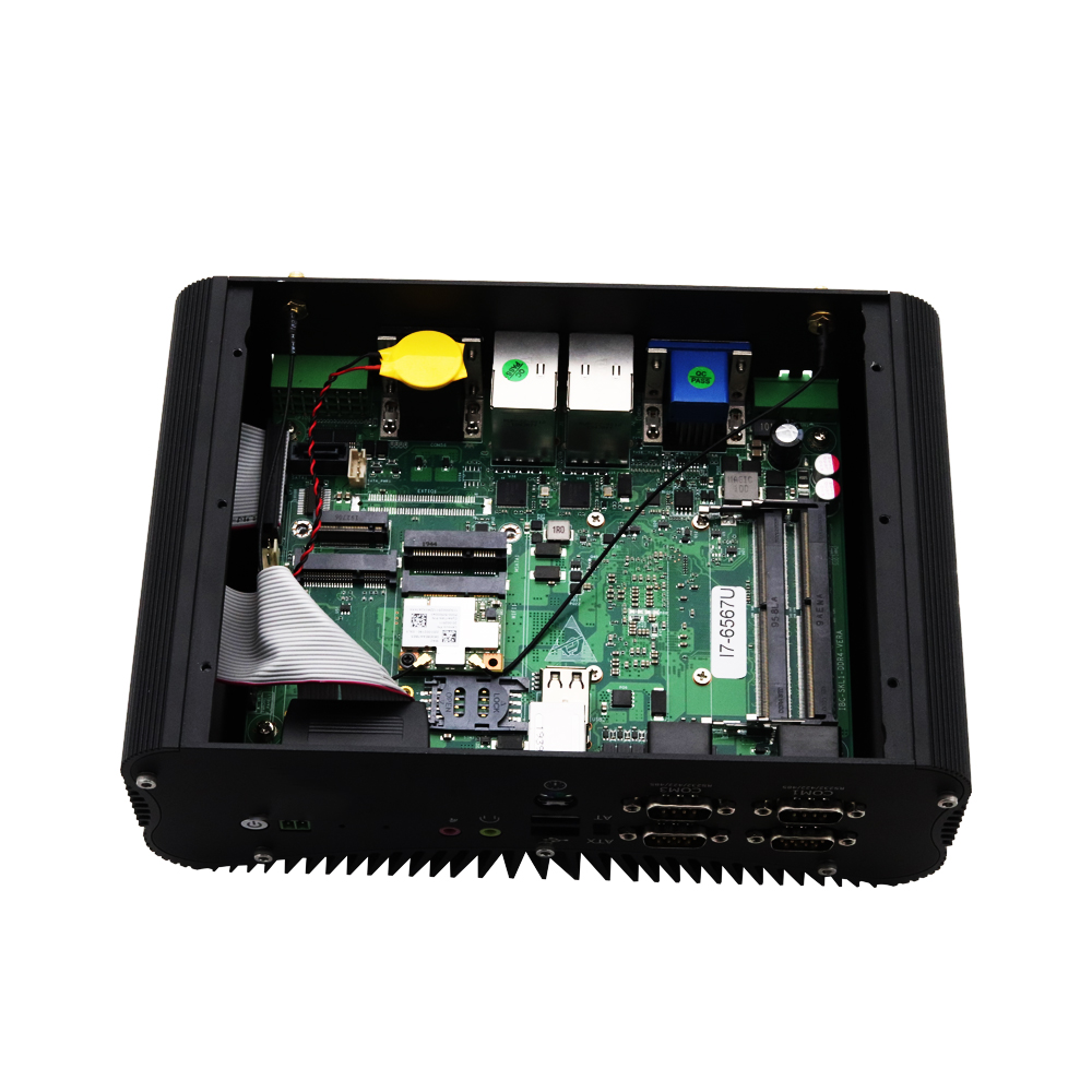 13th fanless mini pc industria - Fanless Industrial Pc Rs485 Core I7 avaliação e preço
