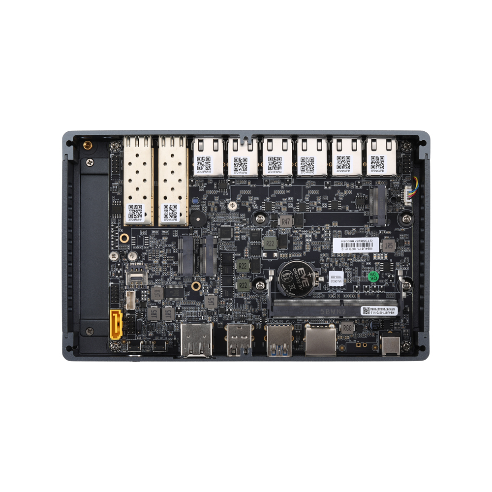 Mini PC Barebone 2x Intel 10G  - Dual Lan 10G Sfp+ Mini Pc avaliação e preço