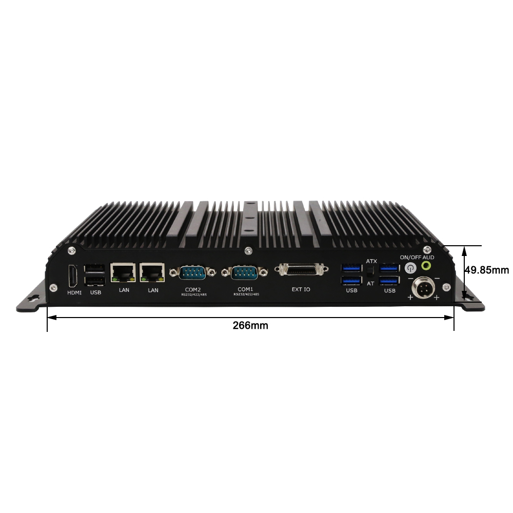 PC Industrial Fanless com IA d - Fanless Industrial Pc Rs485 Core I7 avaliação e preço