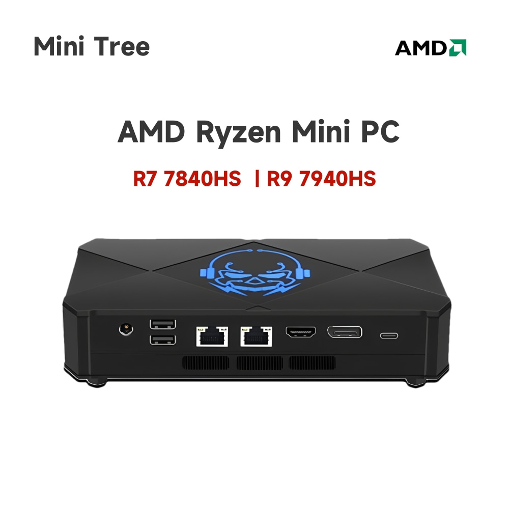 AMD Ryzen Mini PC R7 7840HS R9 - Amd Ryzen 7 7840Hs Mini Pc avaliação e preço