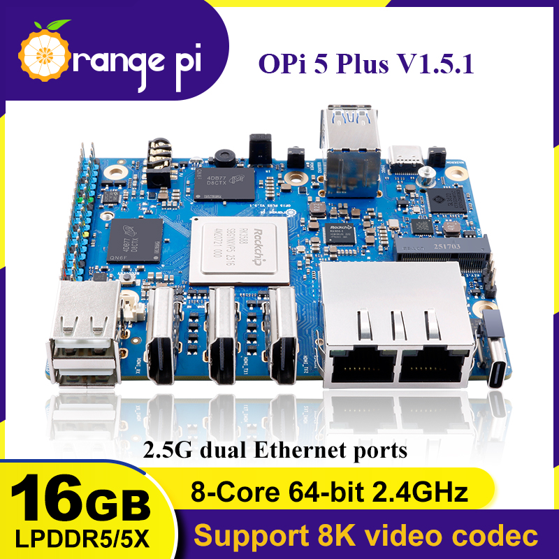 VivaChip TechOrangePi 5 Plus 1 - Orange Pi 5 Plus 16Gb avaliação e preço