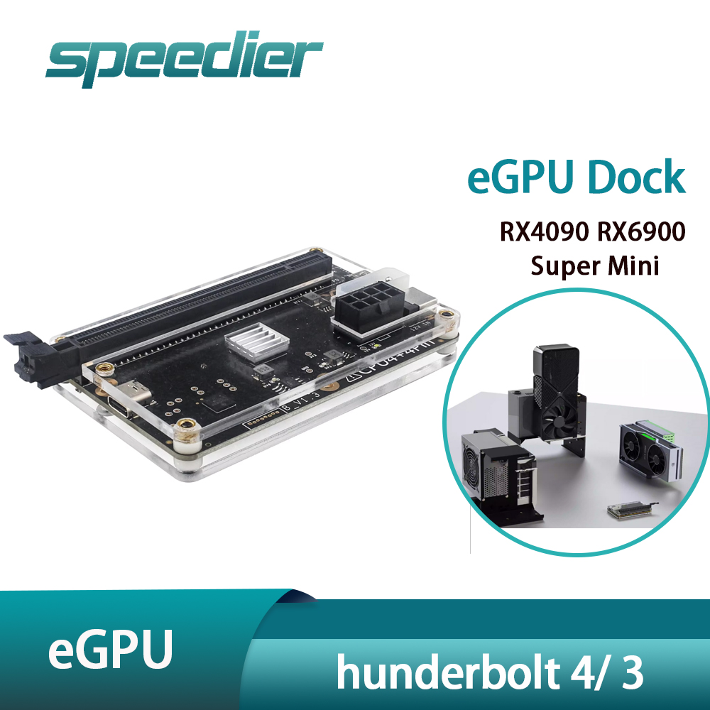 Dock Thunderbolt 4 3 eGPU, Est - Thunderbolt 4 Egpu Dock Mini Pc avaliação e preço