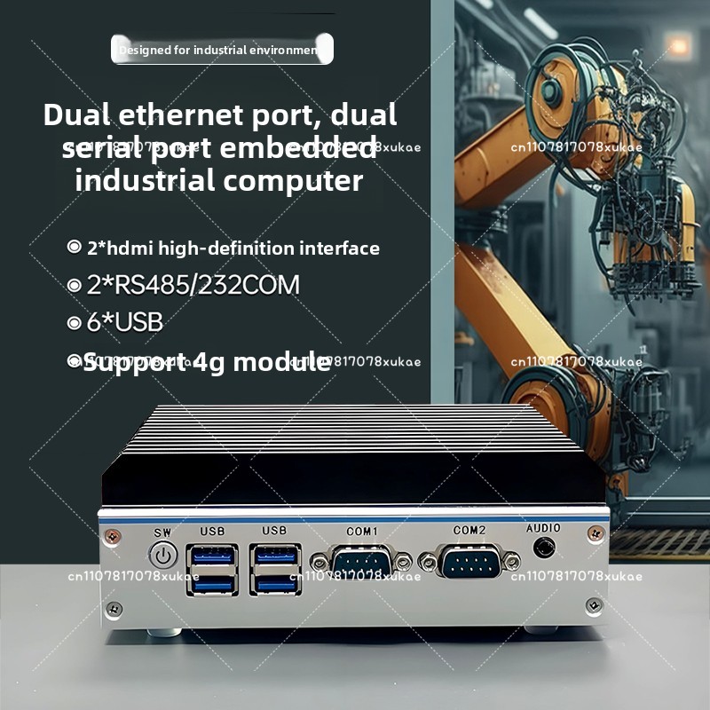 Mini PC industrial - Quad-Core - Fanless Industrial Pc Rs485 Core I7 avaliação e preço