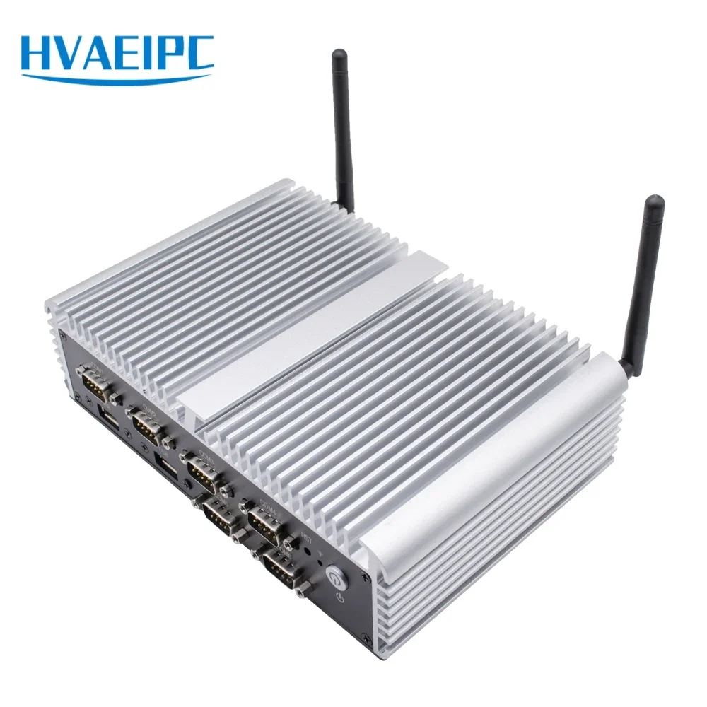 NOVO HVAEIPC 9V-36V I7 10810U  - Fanless Industrial Pc Rs485 Core I7 avaliação e preço