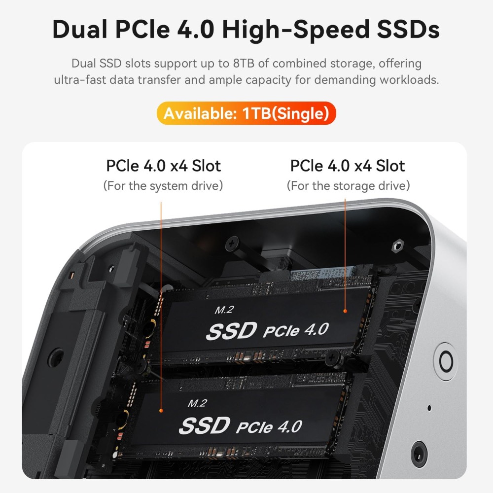Mini PC AMD Ryzen 7 7840HS com - Amd Ryzen 7 7840Hs Mini Pc avaliação e preço