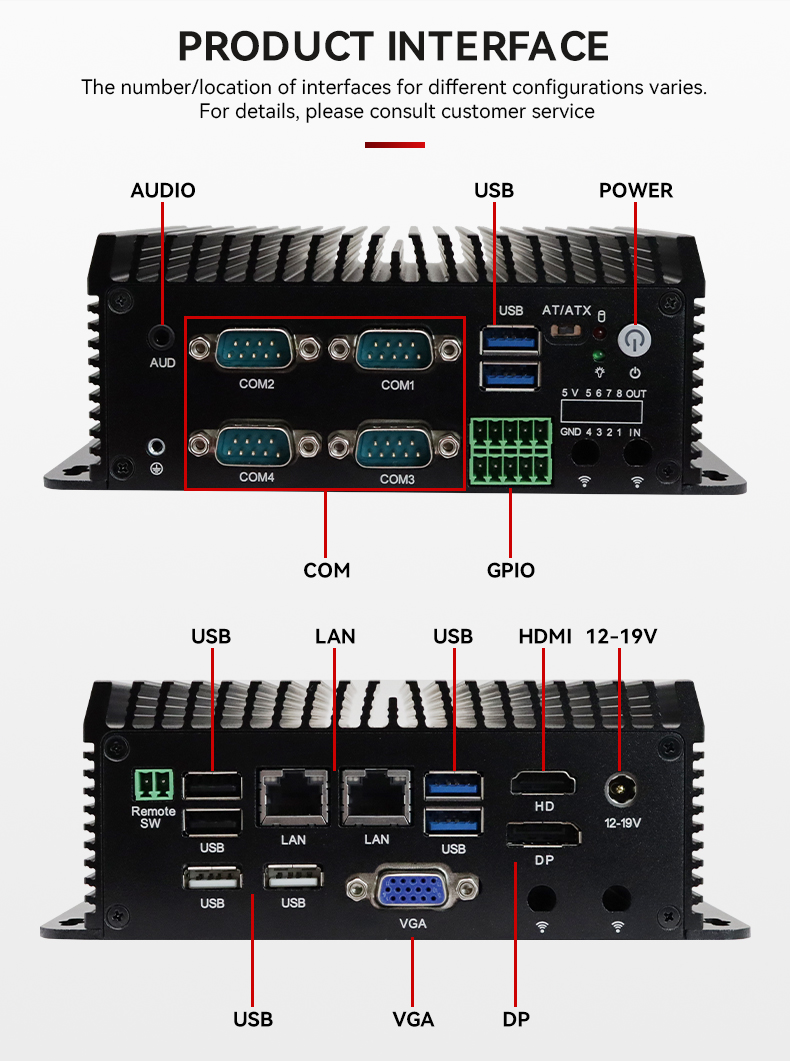 Quad core n95 n97 mini pc rs48 - Fanless Industrial Pc Rs485 Core I7 avaliação e preço