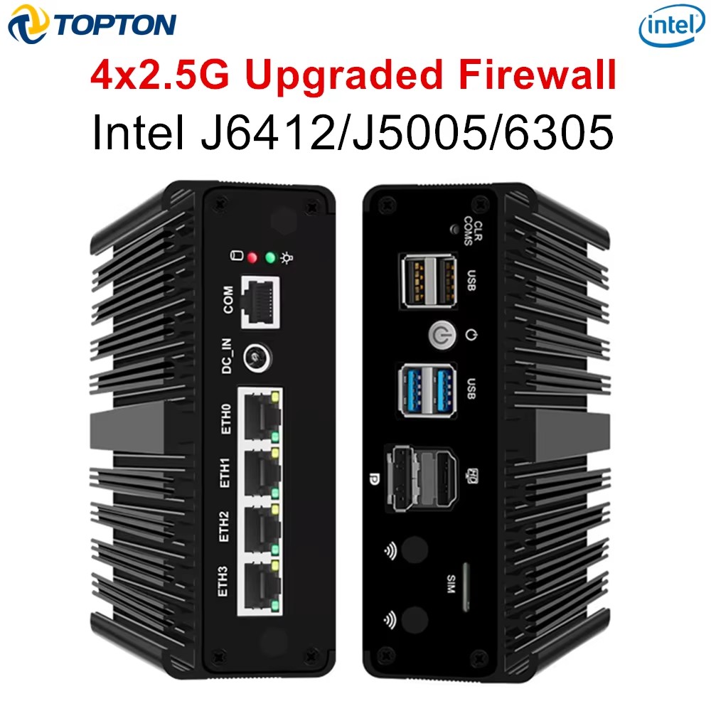 Mini PC Intel N150 Firewall Ro - Pfsense Firewall Router 2.5G 4 I226 avaliação e preço