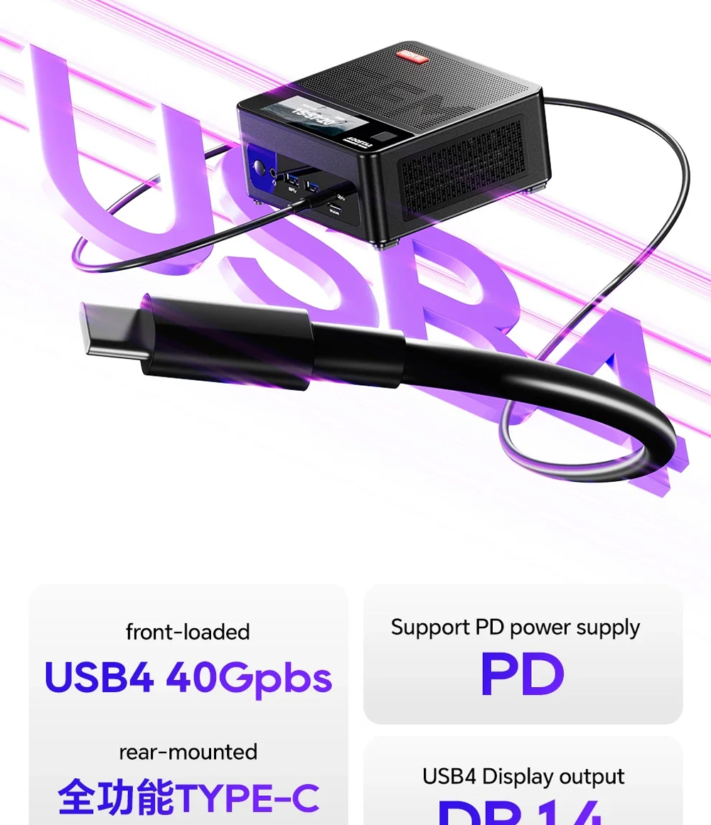 Gem12 amd ryzen 7 8845hs/r7 78 - Amd Ryzen 7 7840Hs Mini Pc avaliação e preço