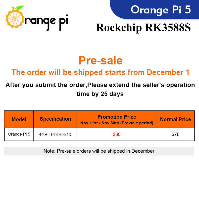 Orange pi 5 4gb rk3588s, módul - Rockchip Rk3588 Development Board avaliação e preço