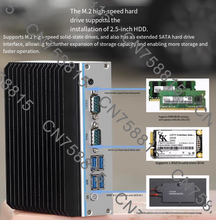 PC Industrial Embutido Totalme - Fanless Industrial Pc Rs485 Core I7 avaliação e preço