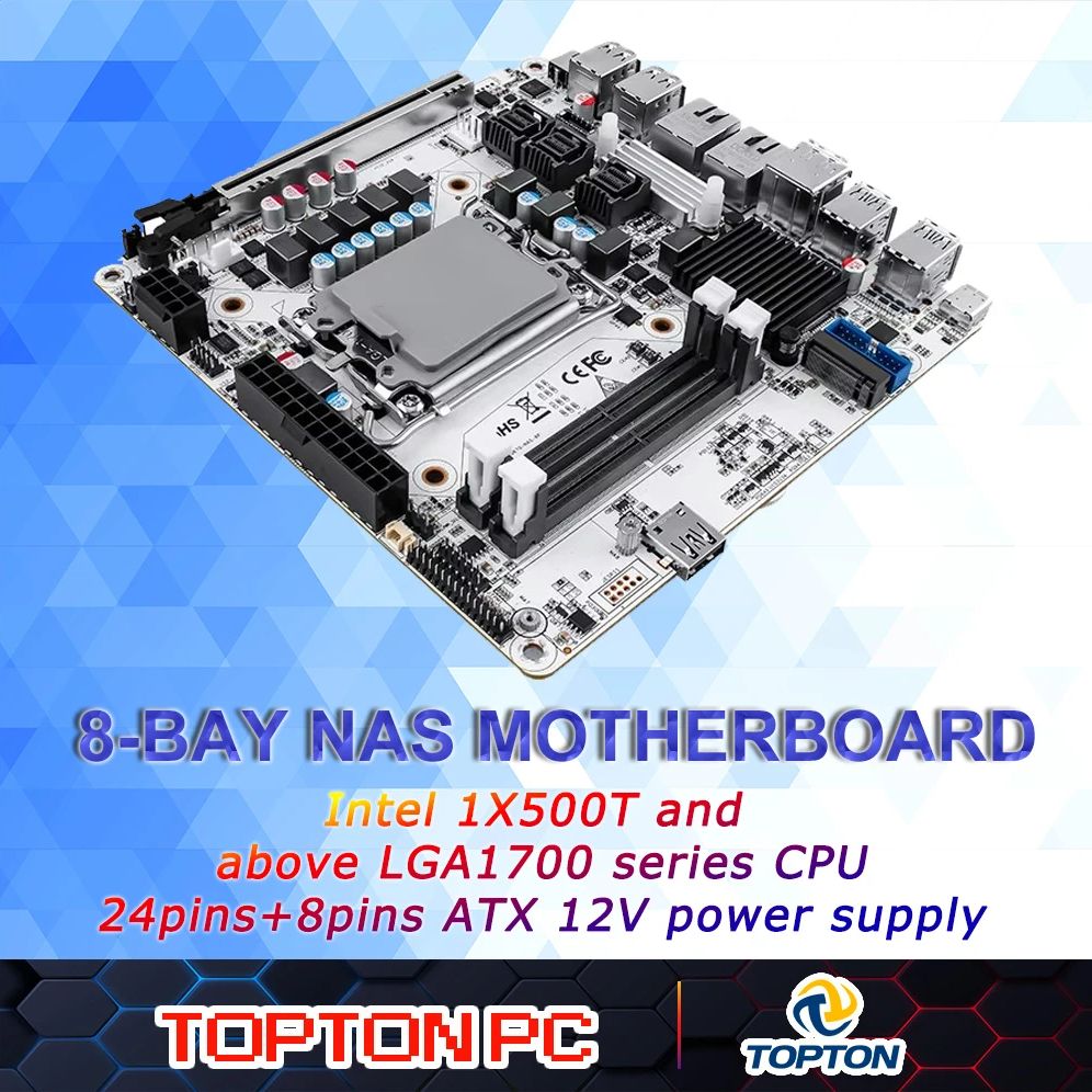 Placa-mãe NAS Mini ITX de 8 ba - Lga1700 Itx Motherboard Ddr5 avaliação e preço