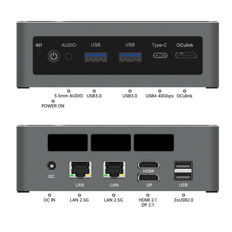 Mini PC Qculink AMD Ryzen 9 89 - Amd Ryzen 9 7940Hs 64Gb Mini Pc avaliação e preço