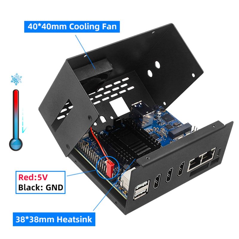 HGHO Para Orange Pi 5 Plus Cai - Orange Pi 5 Plus 16Gb avaliação e preço