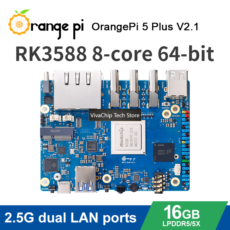VivaCTOrange Pi 5 Plus Mini PC - Orange Pi 5 Plus 16Gb avaliação e preço