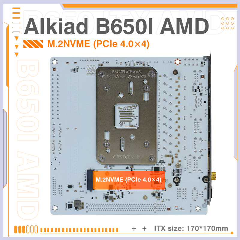 Placa-mãe ERYING AM5 Suporta P - Lga1700 Itx Motherboard Ddr5 avaliação e preço