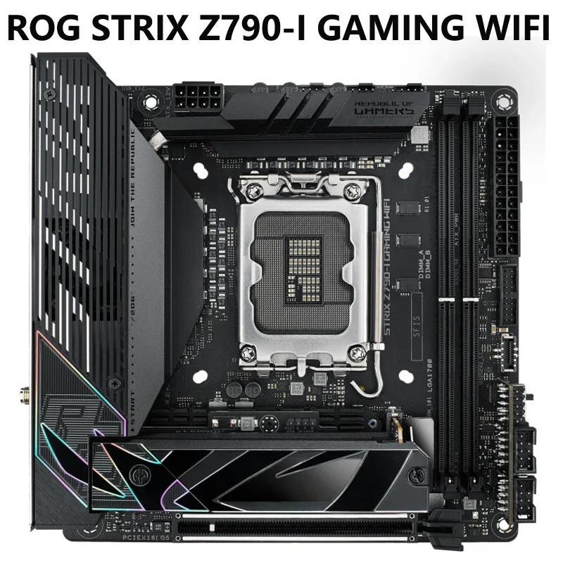 ASUS ROG STRIX Z790-I GAMING W - Lga1700 Itx Motherboard Ddr5 avaliação e preço